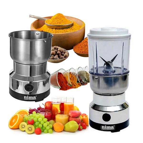 2 in 1 Nima ইলেকট্রিক স্পাইস গ্রাইন্ডার এবং ব্লেন্ডার