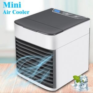 Mini Air Cooler -Portable AC Built-in LED mood