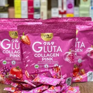 Gluta Collagen pink juice (২ পেকেট)